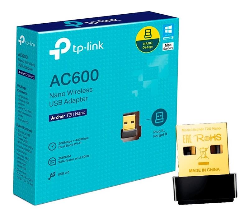 TP-LINK WIFI USB T2U NANO AC600 DUAL BAND